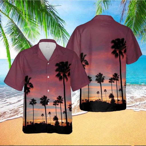 Sunset Venice Beach Unisex Hawaiian Shirts