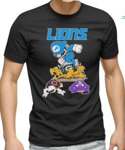 Super Mario Detroit Lions Packers Bears And Vikings shirt, hoodie, sweater,  long sleeve and tank top