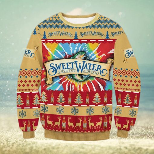 Sweet Water Brewing Company Christmas Ugly Sweater Christmas Xmas Sweater