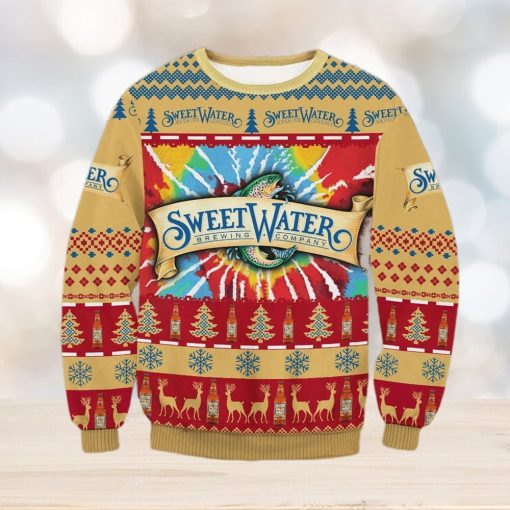 Sweet Water Brewing Company Christmas Ugly Sweater Christmas Xmas Sweater