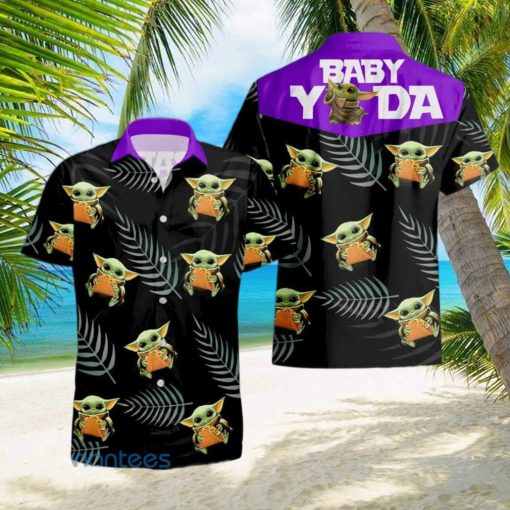 Taco Bell Baby Yoda Hug Hawaiian Shirt