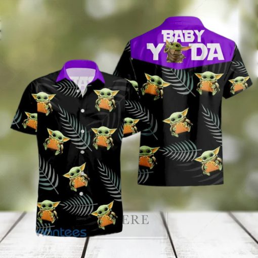 Taco Bell Baby Yoda Hug Hawaiian Shirt