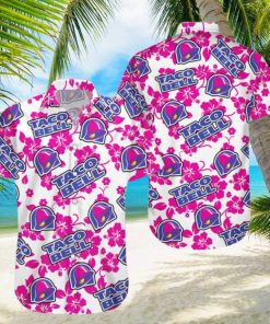 Taco Bell v2 Tropical Flower Aloha Hawaiian Shirts