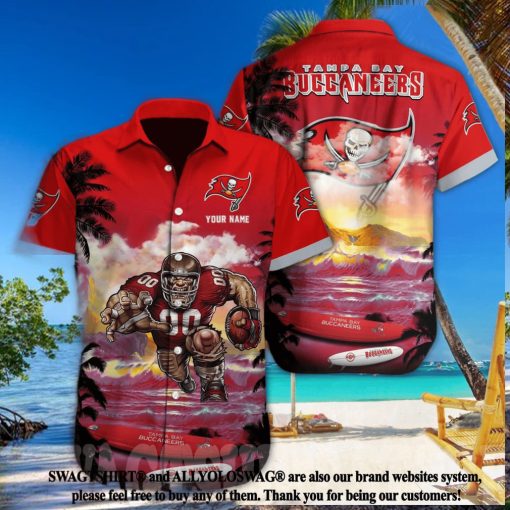 Tampa Bay Buccaneers NFL Custom Classic All Over Printed Hawaiian Shirt