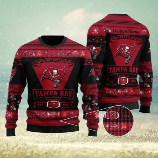 Tampa Bay Buccaneers Personalized Ugly Christmas Sweate