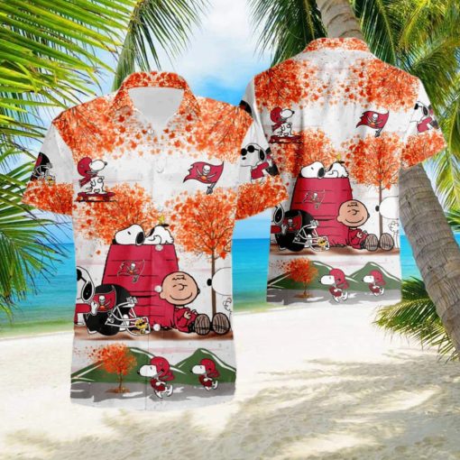 Tampa Bay Buccaneers Snoopy Autumn Hawaiian Shirt