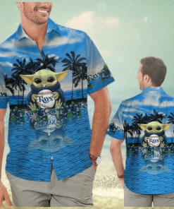 Tampa Bay Rays And Baby Yoda Hawaiian Shirt