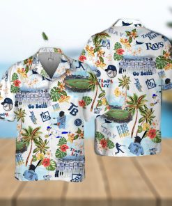 Tampa Bay Rays MLB Aloha Hawaiian Shirt