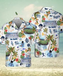 Tampa Bay Rays MLB Aloha Hawaiian Shirt