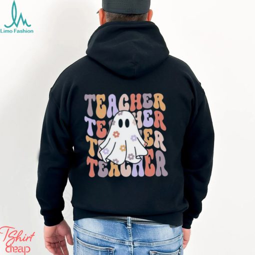 Teacher Halloween Shirt, Spooky Teacher Shirt, Best Teacher Halloween Costumes Merch, Spooky Teacher Ghost Shirt