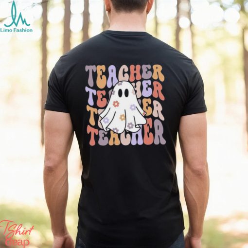 Teacher Halloween Shirt, Spooky Teacher Shirt, Best Teacher Halloween Costumes Merch, Spooky Teacher Ghost Shirt