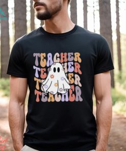 Teacher Halloween Shirt, Spooky Teacher Shirt, Best Teacher Halloween Costumes Merch, Spooky Teacher Ghost Shirt