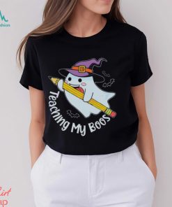 Teaching My Boos Halloween Ghost Funny Teacher Shirt