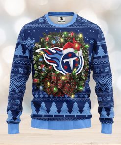 Denver Broncos Basic Pattern Ugly Christmas Sweater - Limotees