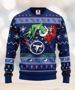 Tennessee Titans Grinch Christmas Ugly Sweater