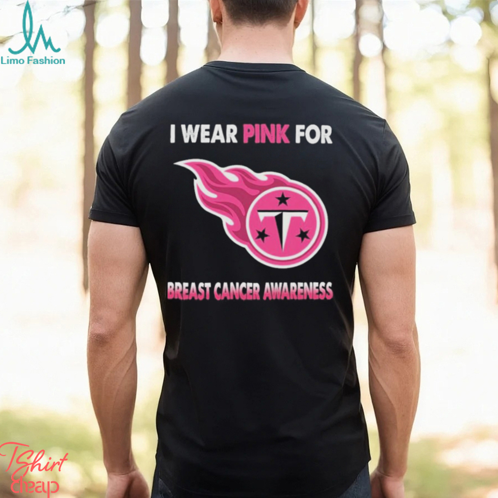 MenS Tennessee Titans T-Shirts Breast Cancer 3D All Over Printed