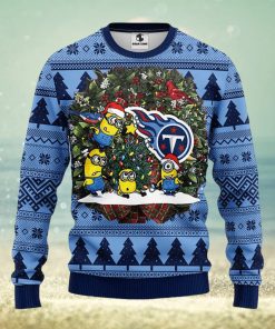 Tennessee Titans Minion Christmas Ugly Sweater