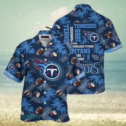 Tennessee Titans NFL Logo Combo Hawaiian Shirt And Short Summer For Men Women