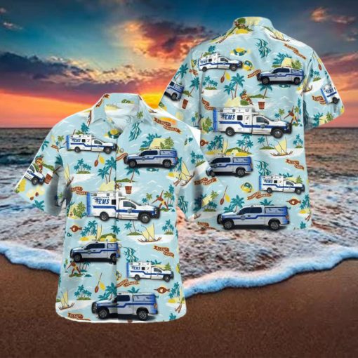 Texas Lavaca County EMS Hawaiian Shirt Best Style For Men Women