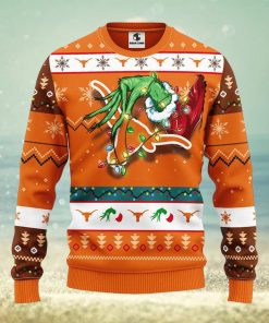 Texas Longhorns Grinch Christmas Ugly Sweater