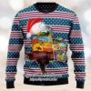 NFL Kansas City Chiefs Dabbing Santa Claus Christmas Ugly Sweater 3D