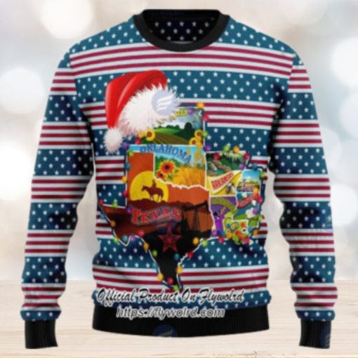 Texas Merry Christmas Ugly Christmas Sweater