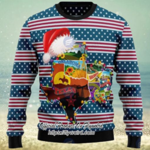 Texas Merry Christmas Ugly Christmas Sweater