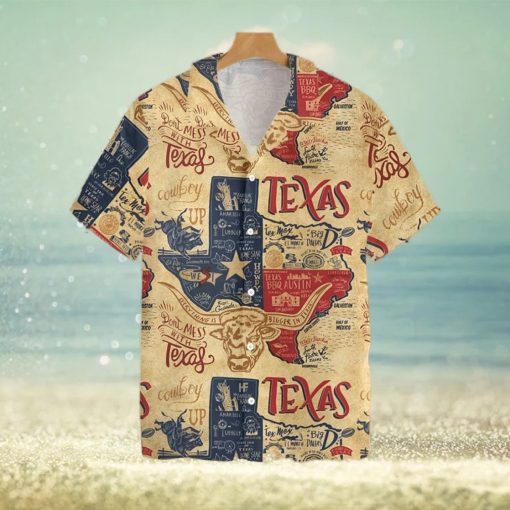 Texas Proud V1 Tropical Hawaiian Shirt For Men And Women