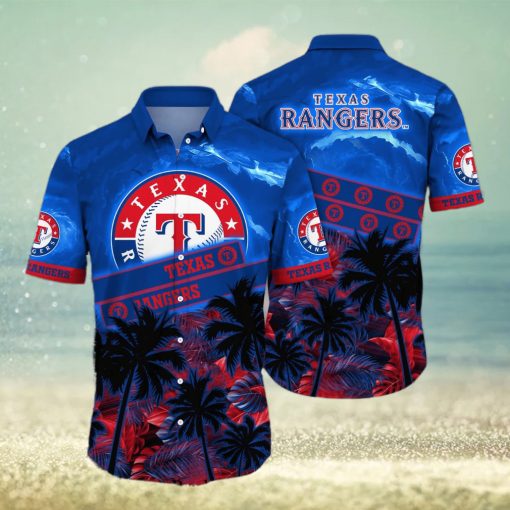 Texas Rangers MLB For Sports Fan All Over Printed Hawaiian Shirt