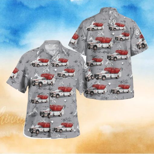 Texas  Robertson County EMS Hawaiian Shirt Best Style For Men Women