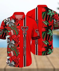 Texas Tech Red Raiders NCAA For Sports Fan All Over Printed Hawaiian Beach Shirt