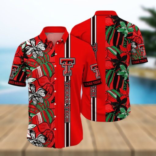 Texas Tech Red Raiders NCAA For Sports Fan All Over Printed Hawaiian Beach Shirt