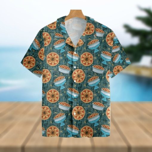 Thanksgiving Autumn Pie Tropical Hawaiian Shirt For Men And Women