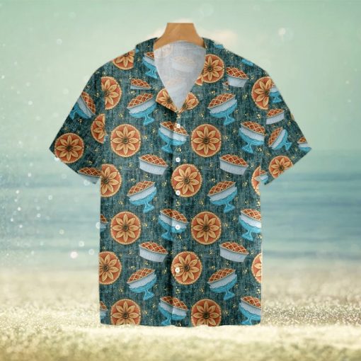 Thanksgiving Autumn Pie Tropical Hawaiian Shirt For Men And Women