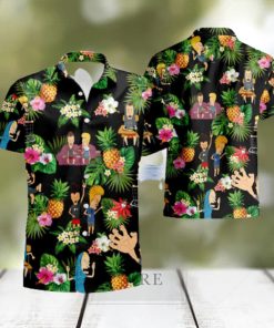 The Beavis And Butt Head Tv Show Summer Party Set 3D Hawaiian Shirt And Short Gift For Men And Women