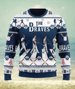 The Braves Walking Abbey Road Ugly Christmas Sweater Christmas Gift For Men And Women