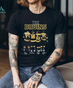 The Bruins best players signatures shirt