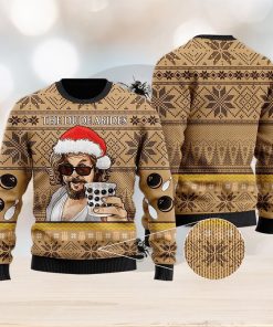 The Dude Abises The Big Lebowski Big Lebowski Wool The Dude Gift Ugly Christmas Sweater For Men And Women