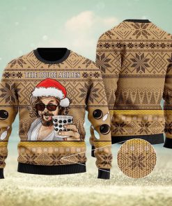 The Dude Abises The Big Lebowski Big Lebowski Wool The Dude Gift Ugly Christmas Sweater For Men And Women