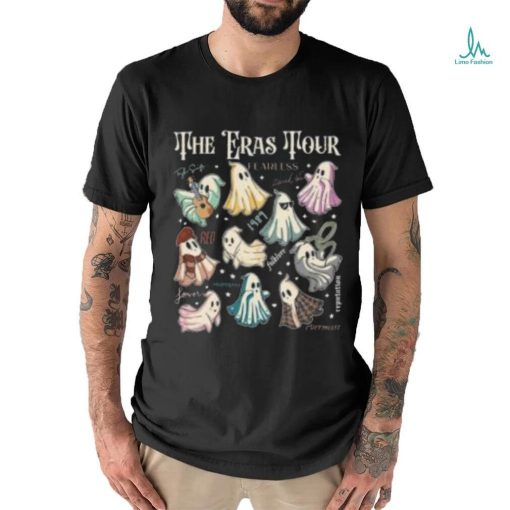 The Eras Tour Ghost Shirt Halloween Shirts Spirit Halloween Ghost Face Shirt Boys Halloween Shirts