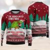 Turtle I Love You To The Moon And Back 3D Full Print Ugly Sweater Christmas Gift Sweater