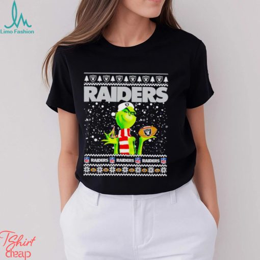 The Grinch Las Vegas Raiders shirt topaz enhance shirt