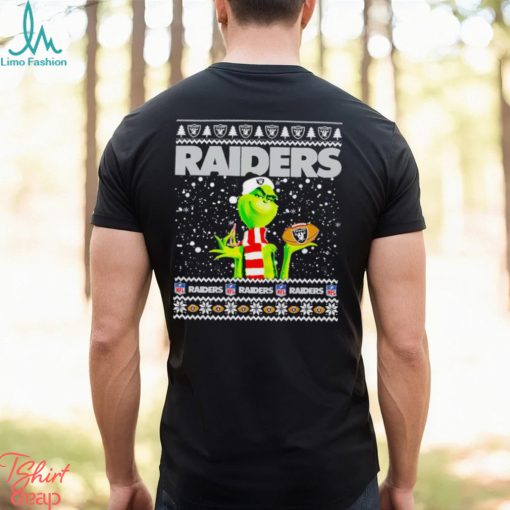 The Grinch Las Vegas Raiders shirt topaz enhance shirt