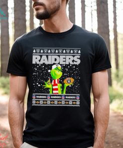 The Grinch Las Vegas Raiders shirt topaz enhance shirt