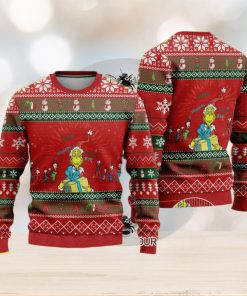 The Grinch Maybe Perhaps Little Bit Funny Christmas Ugly Sweater