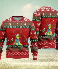 The Grinch Maybe Perhaps Little Bit Funny Christmas Ugly Sweater