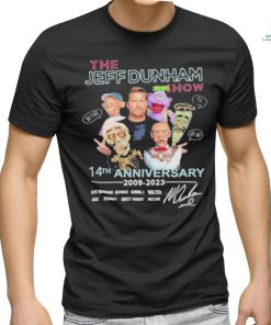 The Jeff Dunham Show 14th Anniversary 2009 2023 Signature shirt