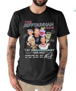 The Jeff Dunham Show 14th Anniversary 2009 2023 Signature shirt