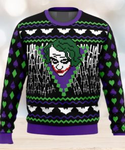 The Joker Ugly Christmas 3D Sweater Gift For Men And Women