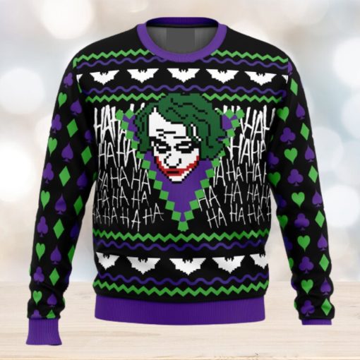 The Joker Ugly Christmas 3D Sweater Gift For Men And Women